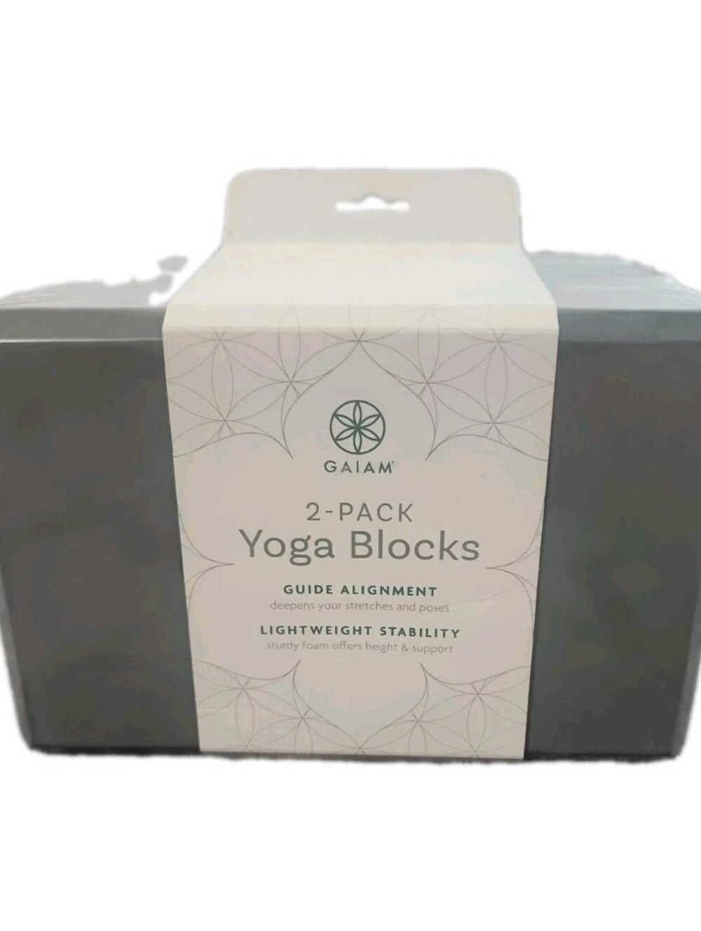 Yoga Block (Set Of 2) Supportive Latex-Free Eva Foam Soft Non-Slip Surface New
